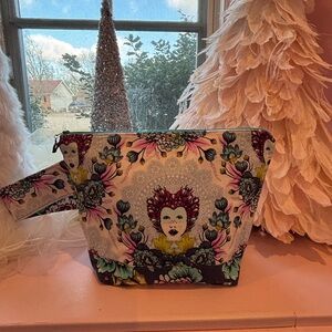 Tula Pink Royal Elizabeth Floral Cosmetic Bag